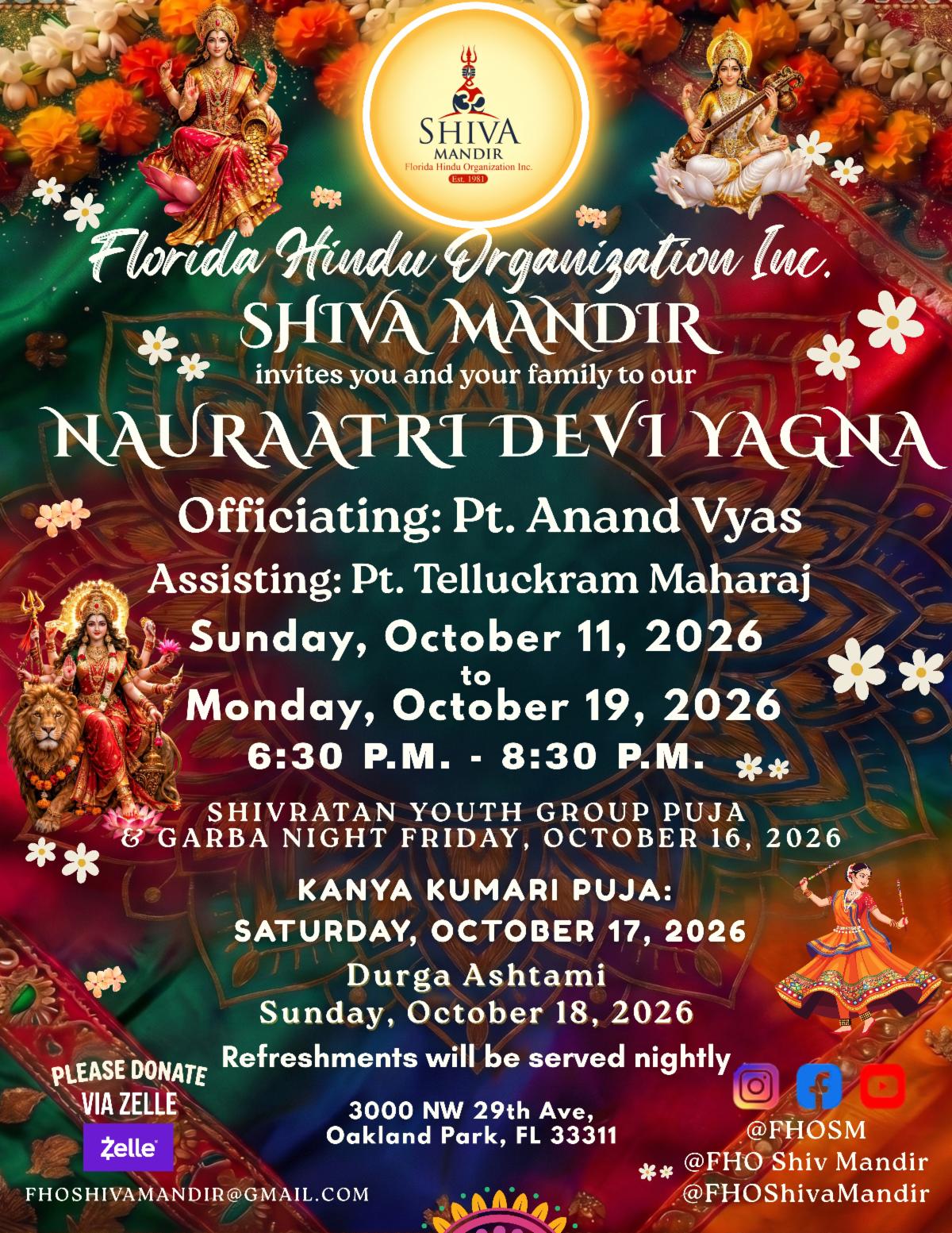 Nauraatri Devi Yagna